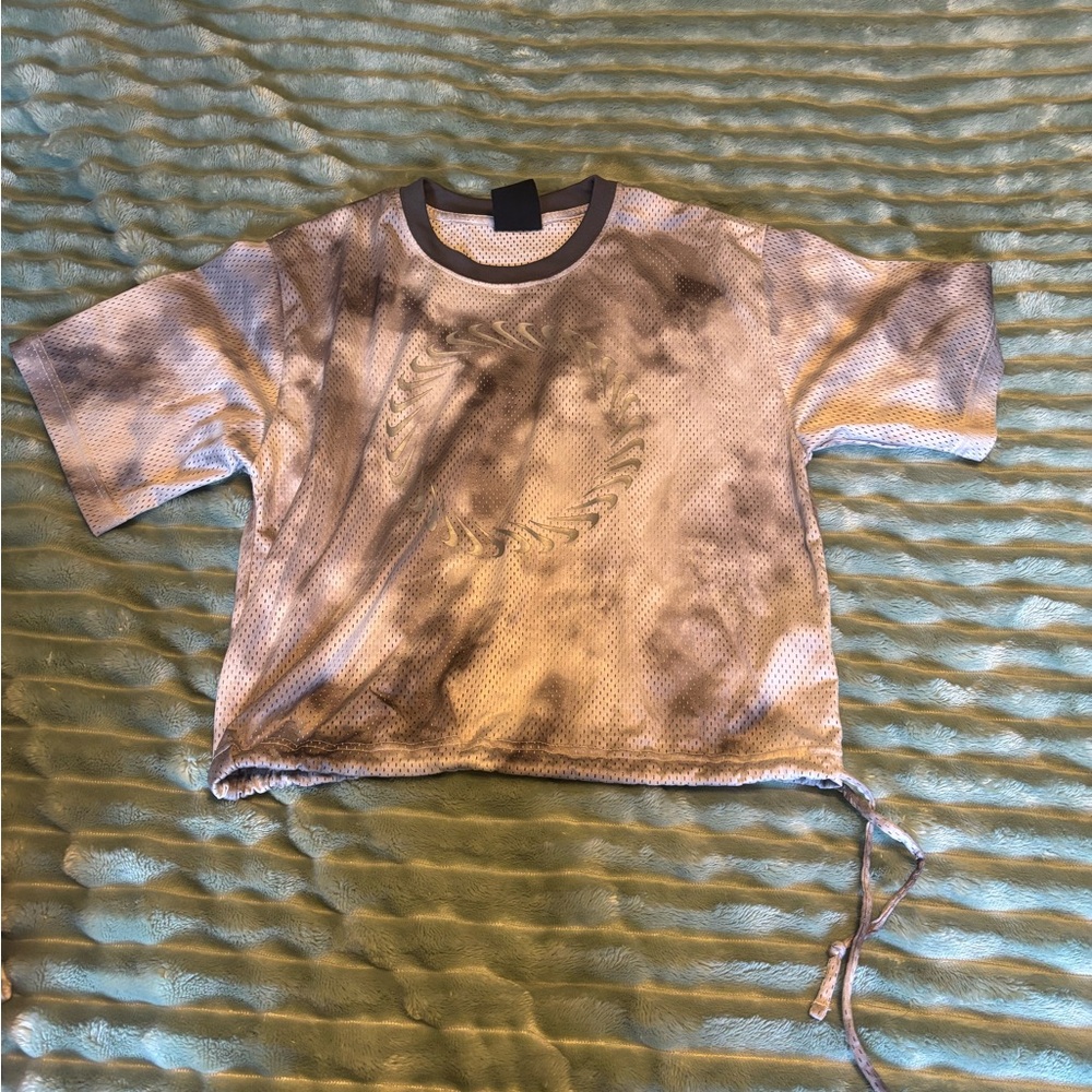 Nike Tie-Dye Mesh Top